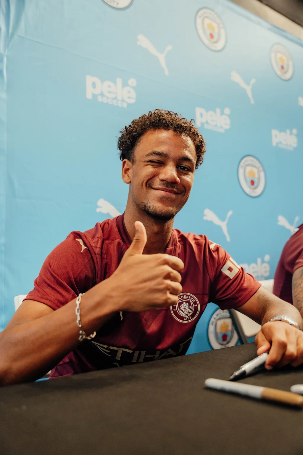 Manchester City USA Tour Meet & Greet - photograph 2 of 15