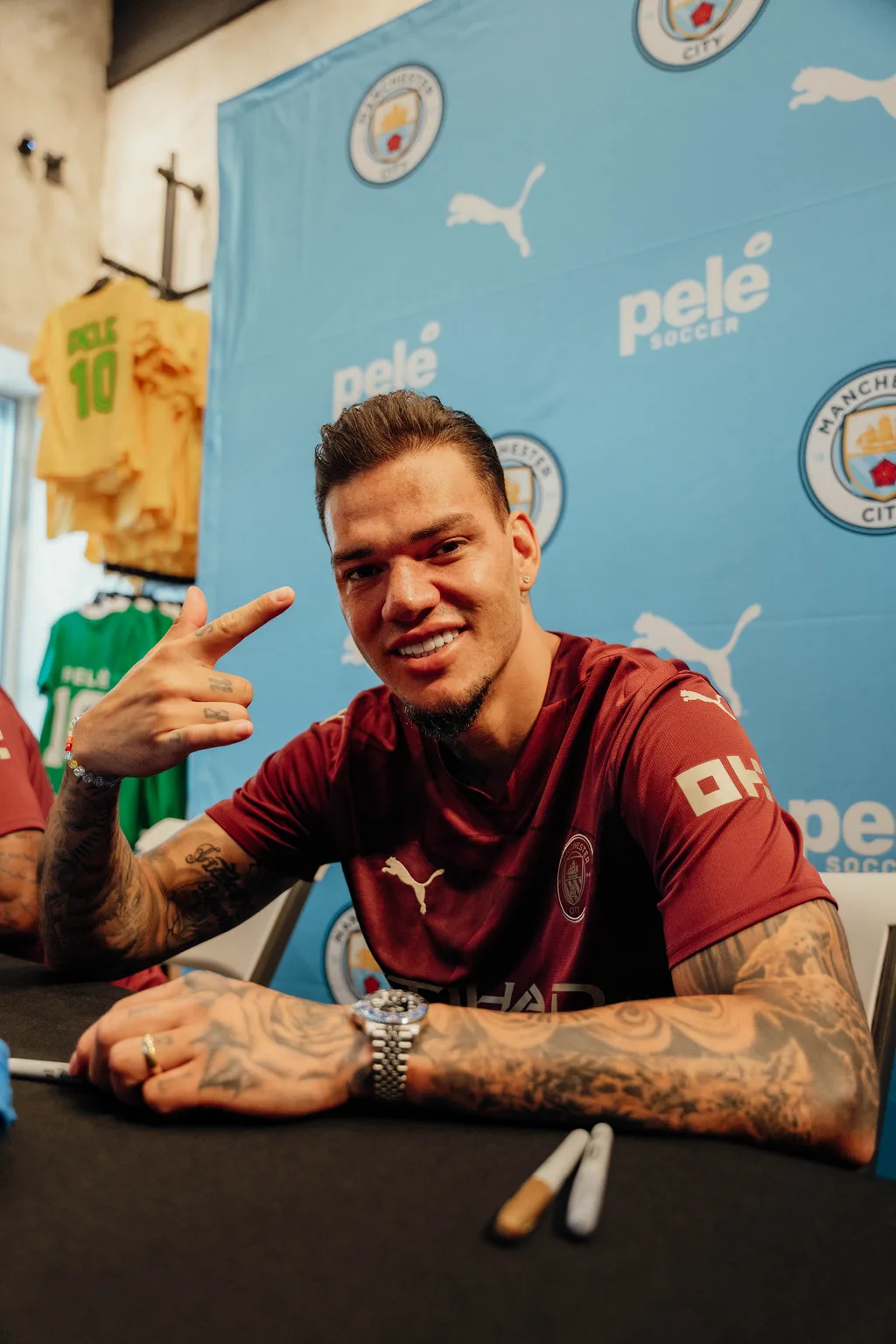 Manchester City USA Tour Meet & Greet - photograph 4 of 15