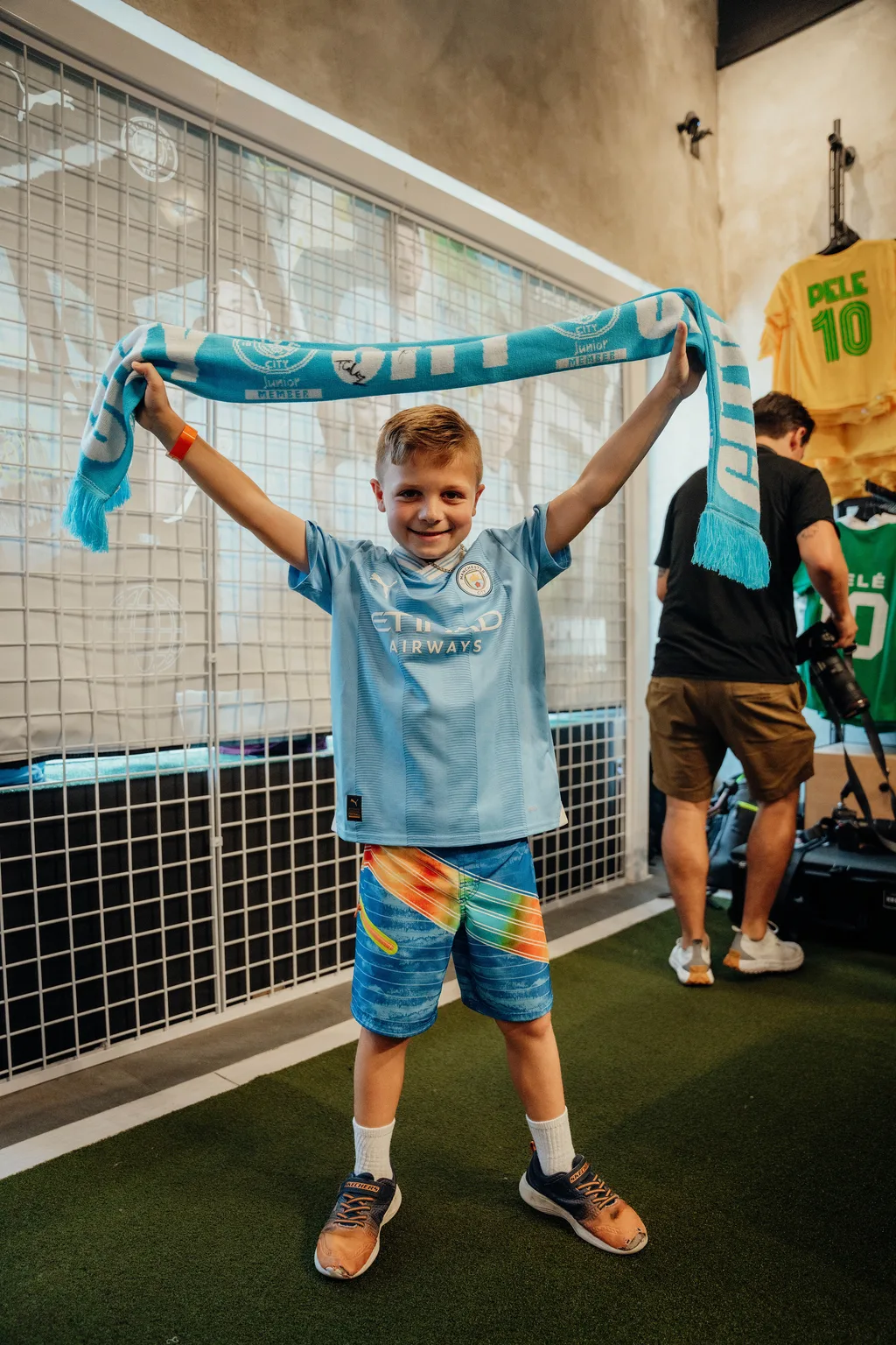 Manchester City USA Tour Meet & Greet - photograph 5 of 15