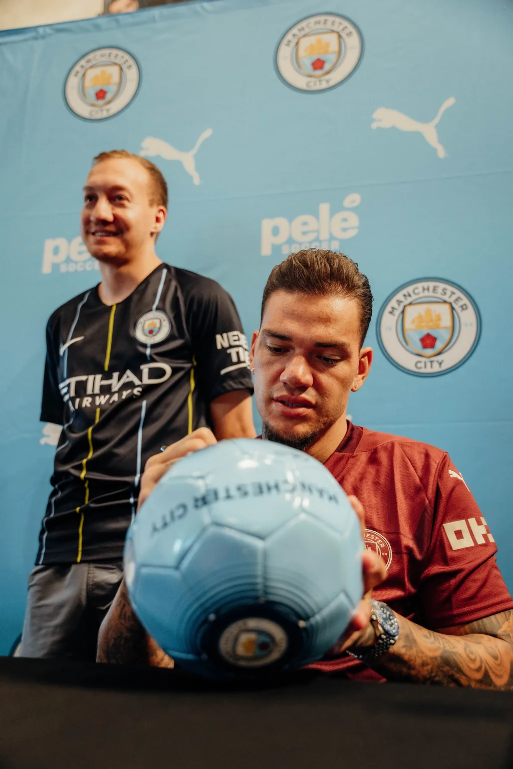 Manchester City USA Tour Meet & Greet - photograph 14 of 15
