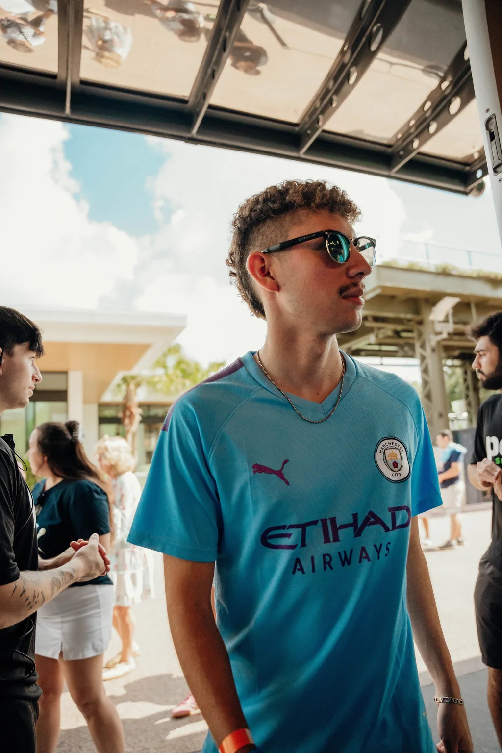 Manchester City USA Tour Meet & Greet - photograph 11 of 15